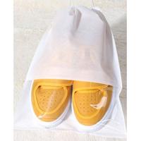 10 stuks waterdichte schoenen opbergtas Pouch draagbare reizen organisator Cardigan cover niet-geweven organisator grootte: 27x36cm (wit)