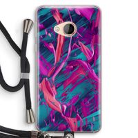 Pink Clouds: HTC U Play Transparant Hoesje met koord