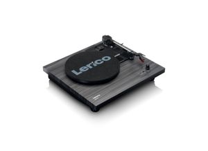 Lenco LS-10BK Platenspeler met Ingebouwde Speakers MDF/Zwart