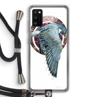 Golden Falcon: Samsung Galaxy A41 Transparant Hoesje met koord