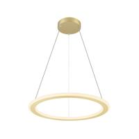 SLV ONE FLAT 1007857 Hanglamp LED Energielabel: D (A - G) 23 W Zwart