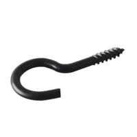 Blackline Schroefhaak Hcp Zwart 3.30X20/40 | 10 stuks - 6901.90.00005 Blackline Schroefhaak Hcp Zwart 3.30X20/40 | 10 stuks - 6901.90.00005