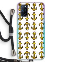 Musketon Anchor: Oppo A92 Transparant Hoesje met koord