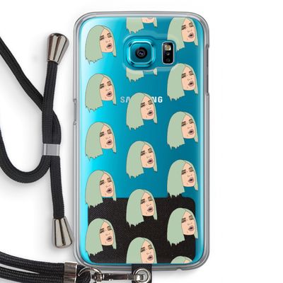 King Kylie: Samsung Galaxy S6 Transparant Hoesje met koord