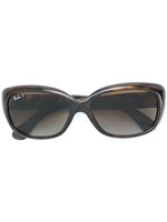 Ray-Ban rectangular shaped sunglasses - Marron - thumbnail