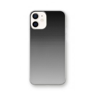 Musketon Halftone: iPhone 12 Transparant Hoesje
