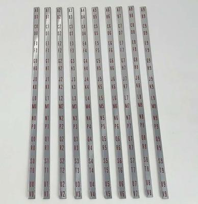 Rock-Ola 1495 Regis 200 Select Titelstriphouder Decal Set - Metaal