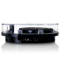 Lenco LS-40BK houten platenspeler met ingebouwde speakers - thumbnail