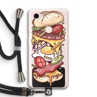 Diet Coke Please: Pixel 3 XL Transparant Hoesje met koord