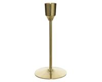 Kandelaar messing d7h15.5 cm goud - Decoris
