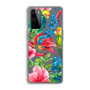 Papegaaien: OnePlus 9 Pro Transparant Hoesje
