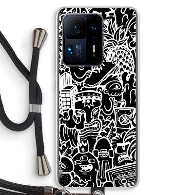 Vexx Black Mixtape: Xiaomi Mi Mix 4 Transparant Hoesje met koord