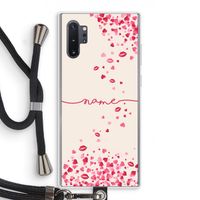 Hartjes en kusjes: Samsung Galaxy Note 10 Plus Transparant Hoesje met koord Hartjes en kusjes: Samsung Galaxy Note 10 Plus Transparant Hoesje met koord