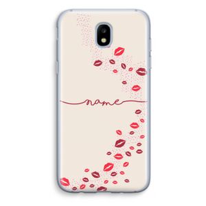 Kusjes: Samsung Galaxy J5 (2017) Transparant Hoesje