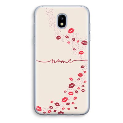 Kusjes: Samsung Galaxy J5 (2017) Transparant Hoesje