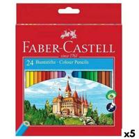 Kleurpotloden Faber-Castell Multicolour (5 Stuks)