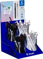 Pilot roller Frixion Ball 4-kleurenroller, fijn, klassieke inktkleuren, display van 36 stuks