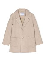 TRUSSARDI JUNIOR manteau à simple boutonnage - Marron - thumbnail