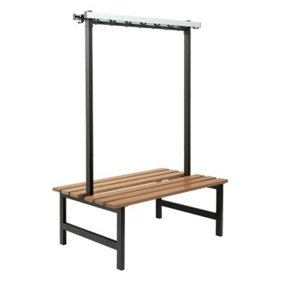 ZITBANK TYPE 6.115CM HOUT ZWART (3030)