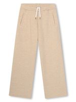 Chloé Kids pantalon de jogging en coton biologique à lien de resserrage - Tons neutres