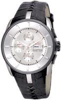 Horlogeband Breil BW0485 Leder Antracietgrijs