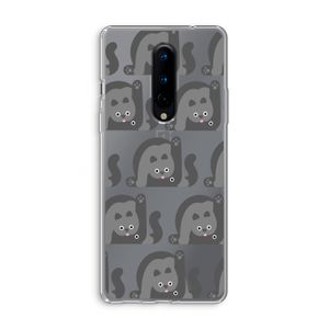 Cats: OnePlus 8 Transparant Hoesje