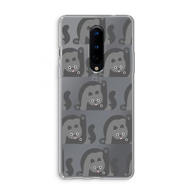 Cats: OnePlus 8 Transparant Hoesje