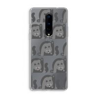 Cats: OnePlus 8 Transparant Hoesje
