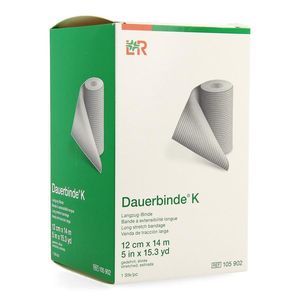 Dauerbinde K 12cm X14m 1 105902