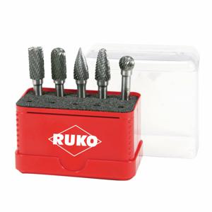 RUKO 116004 Wolfraamcarbide Gietijzer, Roestvrijstaal, Staal, Titanium alloys 5 stuk(s)