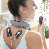Oplaadbare nekmassager met afstandsbediening Nekival InnovaGoods