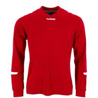 Hummel 111006K Fyn Long Sleeve Shirt Kids - Red-White - 128 - thumbnail