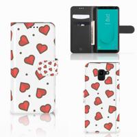 Samsung Galaxy J6 2018 | Telefoon Hoesje | Hearts