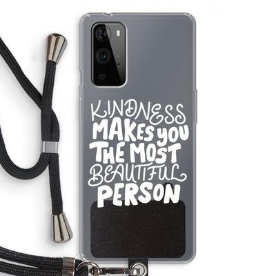 The prettiest: OnePlus 9 Pro Transparant Hoesje met koord