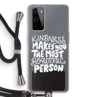 The prettiest: OnePlus 9 Pro Transparant Hoesje met koord
