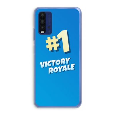 Victory Royale: Xiaomi Redmi 9T Transparant Hoesje
