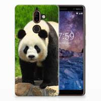 Nokia 7 Plus | TPU Hoesje | Panda