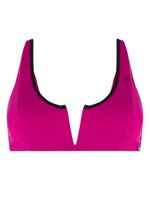 Karl Lagerfeld haut de bikini bandeau Karl DNA - Violet