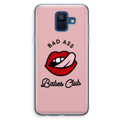 Badass Babes Club: Samsung Galaxy A6 (2018) Transparant Hoesje