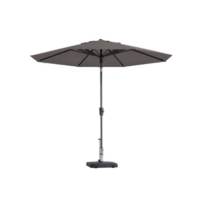 Parasol paros ii d300cm a tilt taupe