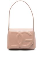 Dolce & Gabbana sac porté épaule DG Girls en cuir - Rose