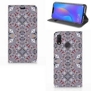 Huawei P Smart Plus Standcase Flower Tiles