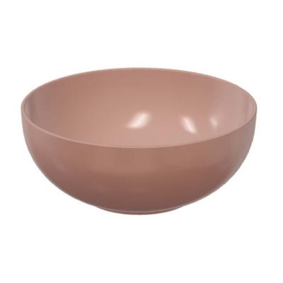 Xenz George waskom rond 37 cm keramiek rose mat