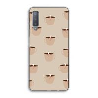 Morning coffee: Samsung Galaxy A7 (2018) Transparant Hoesje