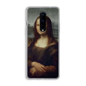 Mona Lisa: OnePlus 8 Transparant Hoesje