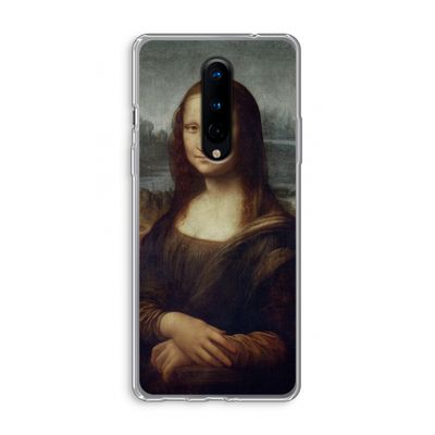 Mona Lisa: OnePlus 8 Transparant Hoesje