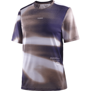 Salomon Shakeout Core SS Tee GFX dames - Multi - Dames