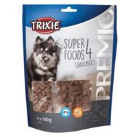 Trixie premio superfoods kip / eend / rund / lam (4X100 GR) - thumbnail