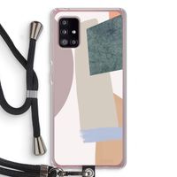 Lindo: Samsung Galaxy A51 5G Transparant Hoesje met koord Lindo: Samsung Galaxy A51 5G Transparant Hoesje met koord