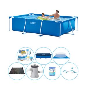 Intex Frame Pool Rechthoekig 260x160x65 cm - Zwembad Set